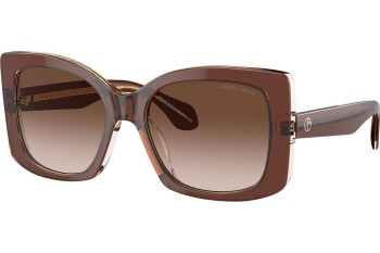 Okulary przeciwsłoneczne Giorgio Armani AR8208U 609013 Kocie oczy Brązowe