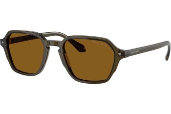 Okulary przeciwsłoneczne Giorgio Armani AR8220F 616933 Kwadratowe Zielone