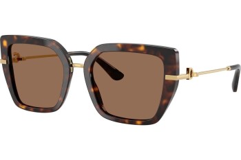 Okulary przeciwsłoneczne Dolce & Gabbana DG4474 502/73 Kwadratowe Havana