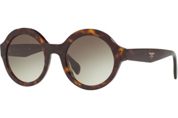 Okulary przeciwsłoneczne Prada PR11US 2AU5O2 Okrągłe Havana