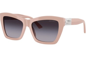 Okulary przeciwsłoneczne Jimmy Choo JC5031 50148G Kocie oczy Różowe