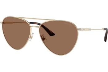 Okulary przeciwsłoneczne Jimmy Choo JC4002B 301773 Pilotki (Aviator) Złote