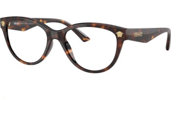 Okulary korekcyjne Versace VE3365U 108 Kocie oczy Havana