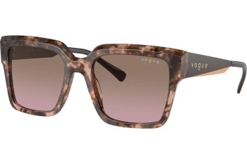 Okulary przeciwsłoneczne Vogue Eyewear VO5553S 314514 Kwadratowe Havana