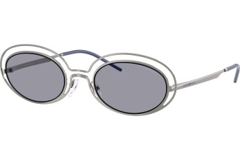 Okulary przeciwsłoneczne Emporio Armani EA2160 301080 Owalne Szare