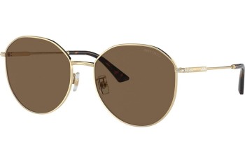 Okulary przeciwsłoneczne Jimmy Choo JC4007BD 300673 Okrągłe Złote