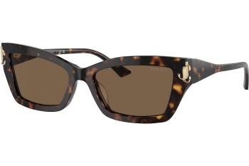 Okulary przeciwsłoneczne Jimmy Choo JC5011U 500273 Kocie oczy Havana