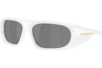 Okulary przeciwsłoneczne Oakley OO9491 949102 Prostokątne Białe