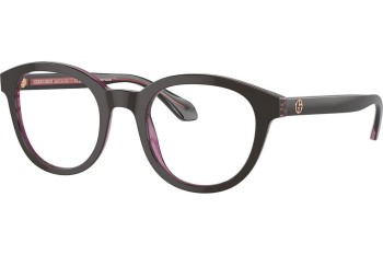 Okulary korekcyjne Giorgio Armani AR7256F 6088 Kwadratowe Brązowe