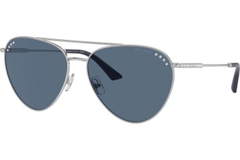 Okulary przeciwsłoneczne Jimmy Choo JC4002B 301880 Pilotki (Aviator) Srebrne