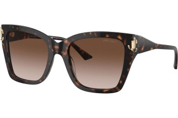 Okulary przeciwsłoneczne Jimmy Choo JC5012F 500213 Kocie oczy Havana