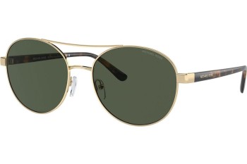 Okulary przeciwsłoneczne Michael Kors MK1159 101482 Pilotki (Aviator) Złote