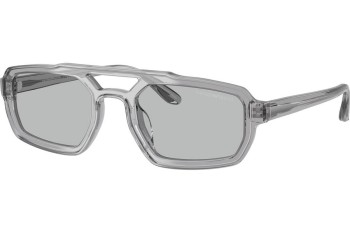 Okulary przeciwsłoneczne Emporio Armani EA4240U 620287 Prostokątne Szare