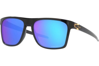 Okulary przeciwsłoneczne Oakley Leffingwell OO9100 910008 Polarized Kwadratowe Czarne