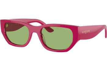 Okulary przeciwsłoneczne Vogue Eyewear VO5586S 3160/2 Prostokątne Różowe