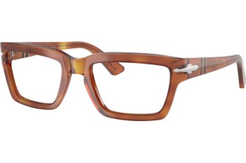 Okulary przeciwsłoneczne Persol PO3363S 96/GJ Kwadratowe Brązowe