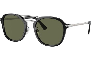 Okulary przeciwsłoneczne Persol PO3352S 95/58 Polarized Kwadratowe Czarne