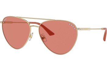 Okulary przeciwsłoneczne Jimmy Choo JC4002B 300684 Pilotki (Aviator) Złote