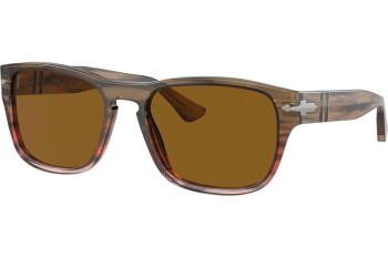 Okulary przeciwsłoneczne Persol PO3341S 120633 Kwadratowe Brązowe