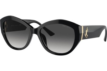 Okulary przeciwsłoneczne Jimmy Choo JC5013U 50008G Kocie oczy Czarne