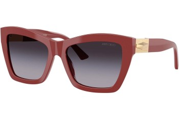 Okulary przeciwsłoneczne Jimmy Choo JC5031 50138G Kocie oczy Czerwone