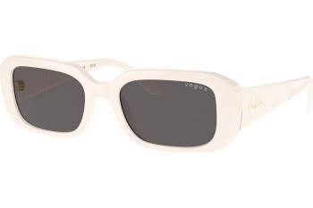 Okulary przeciwsłoneczne Vogue Eyewear VO5565S 312487 Kwadratowe Beżowe