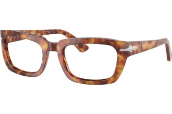 Okulary przeciwsłoneczne Persol PO3367S 106/GJ Kwadratowe Havana