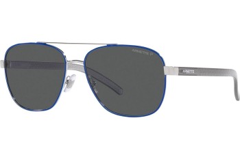 Okulary przeciwsłoneczne Arnette AN3087 755/81 Polarized Kwadratowe Srebrne