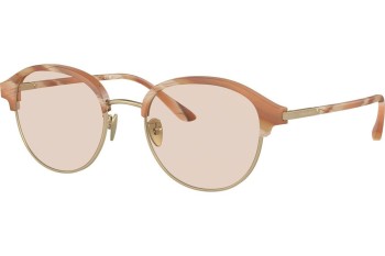 Okulary przeciwsłoneczne Giorgio Armani AR8215 6067M4 Okrągłe Brązowe