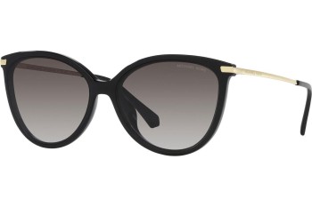 Okulary przeciwsłoneczne Michael Kors Dupont MK2184U 30058G Kocie oczy Czarne