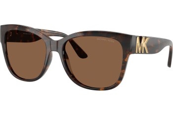 Okulary przeciwsłoneczne Michael Kors MK2142 30063G Kwadratowe Havana