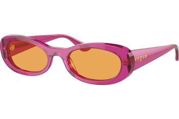 Okulary przeciwsłoneczne Vogue Eyewear VO5582S 3165/7 Owalne Fioletowe