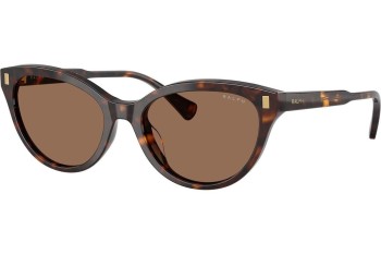 Okulary przeciwsłoneczne Ralph by Ralph Lauren RA5326U 500373 Kocie oczy Havana