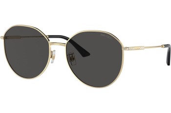 Okulary przeciwsłoneczne Jimmy Choo JC4007BD 300687 Okrągłe Złote