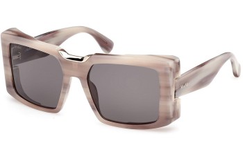 Okulary przeciwsłoneczne Max Mara Spark 6 MM0124 60A Kwadratowe Brązowe