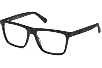 Okulary korekcyjne Guess GU50186 001 Kwadratowe Czarne