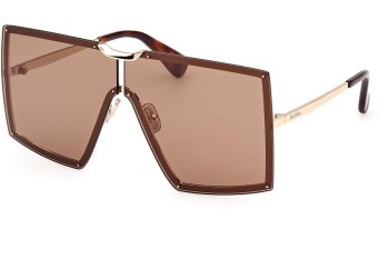 Okulary przeciwsłoneczne Max Mara MM0117 32E Pojedyncze | Shield Brązowe