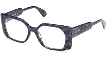 Okulary korekcyjne Max&Co. MO5168 092 Kwadratowe Niebieskie