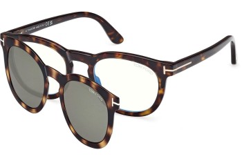 Okulary korekcyjne Tom Ford FT5993-B 052 Kwadratowe Havana