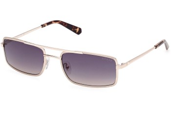 Okulary przeciwsłoneczne Guess GU00168 32W Prostokątne Złote