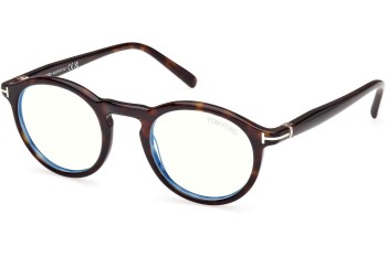 Okulary korekcyjne Tom Ford FT5979-B 052 Okrągłe Havana