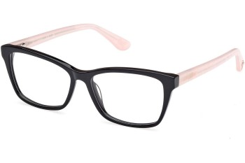 Okulary korekcyjne Guess GU50185 001 Kwadratowe Czarne