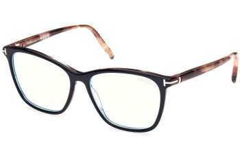 Okulary korekcyjne Tom Ford FT5989-B 005 Kwadratowe Czarne