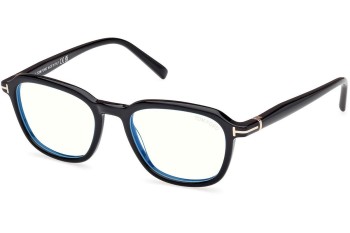 Okulary korekcyjne Tom Ford FT5980-B 001 Kwadratowe Czarne