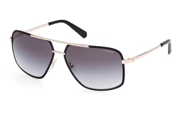 Okulary przeciwsłoneczne Guess GU00167 02B Pilotki (Aviator) Czarne