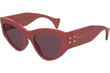 Okulary przeciwsłoneczne Gucci GG1704S 003 Kocie oczy Różowe