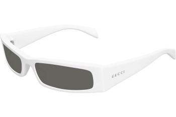 Okulary przeciwsłoneczne Gucci GG1778S 002 Tiny Białe