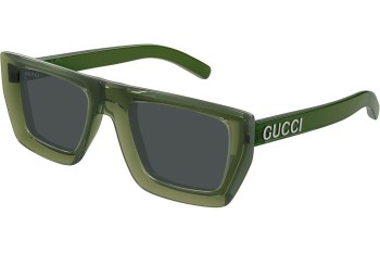 Okulary przeciwsłoneczne Gucci GG1723S 004 Kwadratowe Zielone