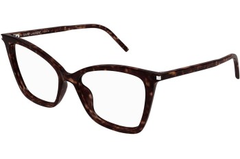 Okulary korekcyjne Saint Laurent SL386 013 Kocie oczy Havana