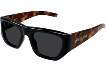 Okulary przeciwsłoneczne Saint Laurent SL740 004 Kwadratowe Czarne